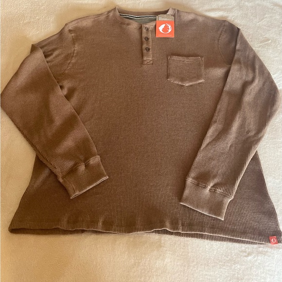 The American Outdoorsman Long Sleeve Button Waffle Shirt - Size XL - Picture 8 of 13